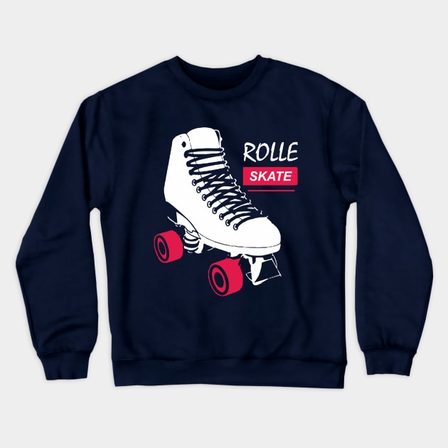 Roller skate Crewneck Sweatshirt by toying